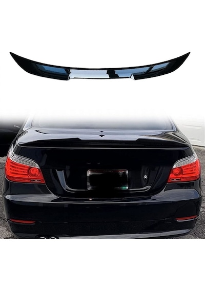 Bmw E60 Plastik Parlak Siyah Psm Spoiler-spoyler