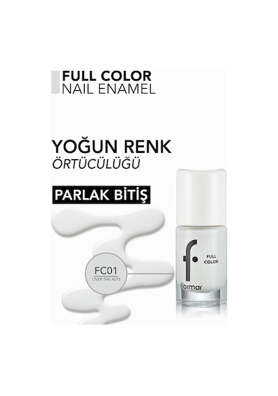 Flormar Oje - Full Color 01 8690604310371