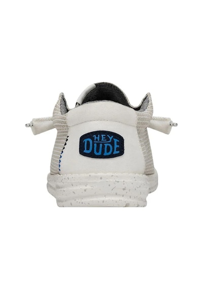 Whıte Sneaker Günlük Erkek Hd.40403 Hey Dude Wally Sport Mes Beyaz