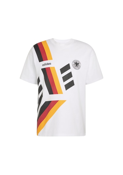 Whıte Adidas Erkek Futbol T-shirt Almanya Tee 94 Ke0086 Beyaz
