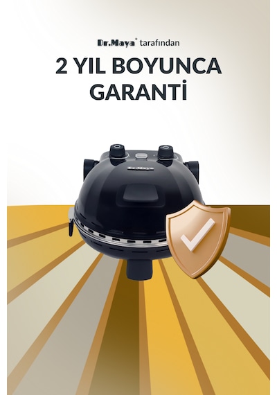 Dr.maya Pro Plus 1400 W Taş Fırın Pizza Makinesi