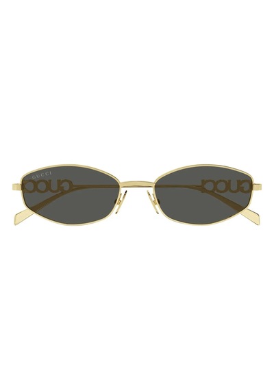 Gucci 1802s 001 Taşlı Kadın Güneş Gözlüğü Sarı