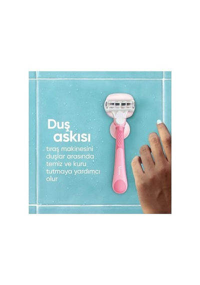 Gillette Venus Comfortglide Sugarberry Kokulu Miami Kadın 3'lü Yedek Bıçak