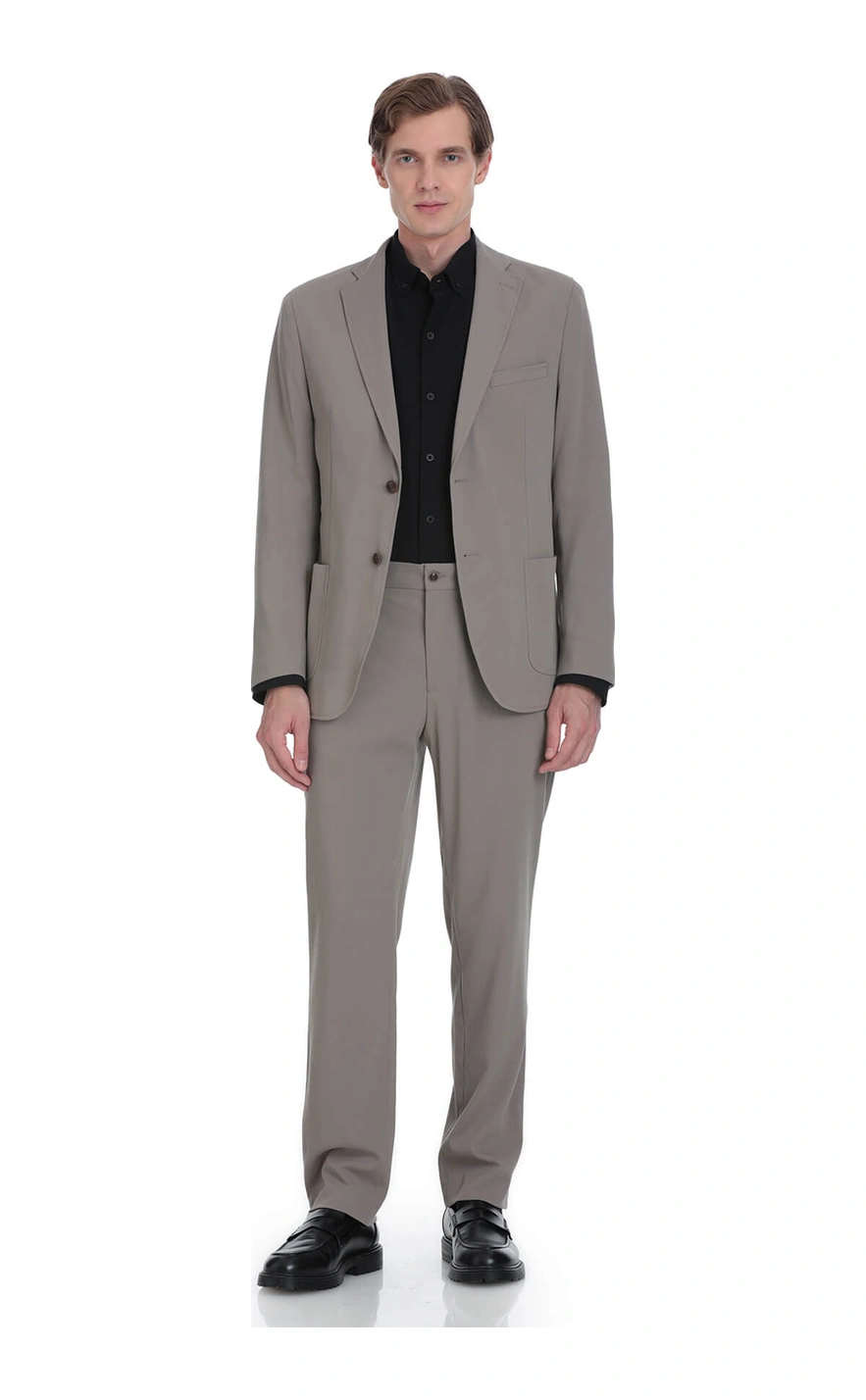 Vizon Slim Fit Mono Yaka Casual Takım Elbise 2948351 Vizon