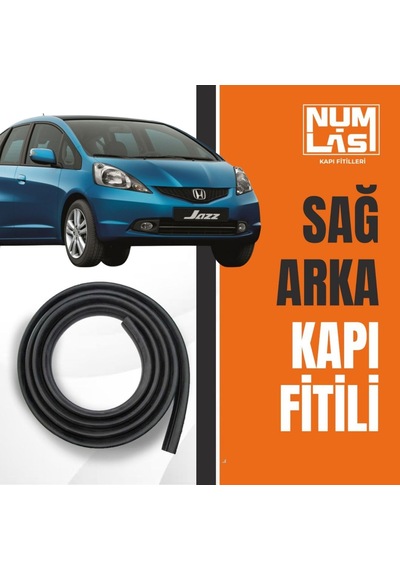 Honda Jazz 2008-2012 Sağ Arka Kapı Fitili-a Kalite-numlas-nm6112