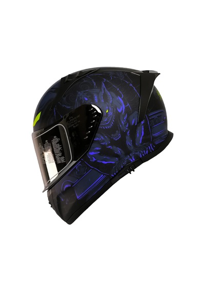 Mts Prohelmet 801 Mision Blue Mavi-siyah