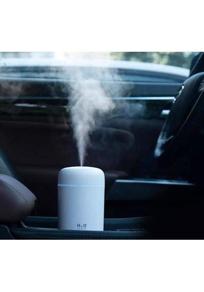 Led Işıklı 3'ü 1 Arada Ultrasonik Hava Nemlendirici Ve Aroma Difüzörü 300ml Kapasiteli Beyaz