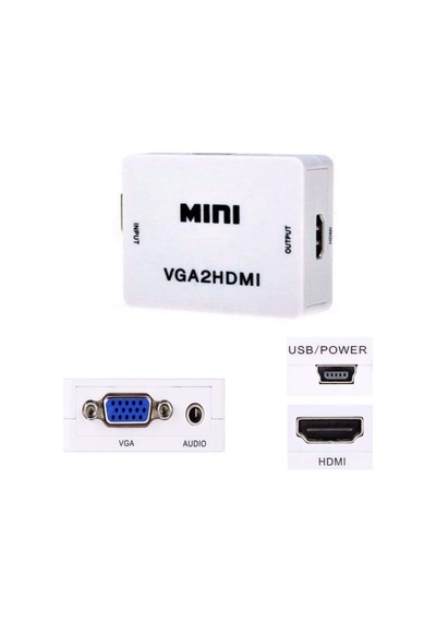 4554 Vga To Hdmı Dönüştürücü Adaptör