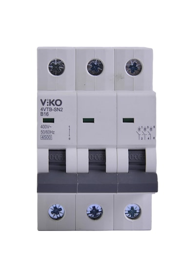 Viko 4vtb-3b16 Otomatik Sigorta 4,5ka B Tipi 3 Kutup 16a 10