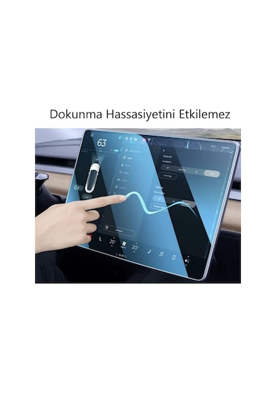 Byd Seal U Ev 15.6 İnç Ekran Koruyucu Multimedya Nano Şeffaf