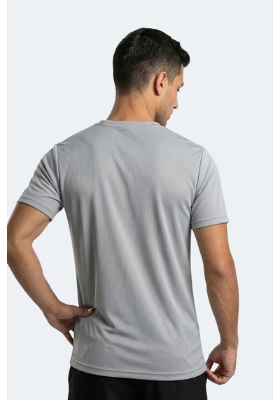 Slazenger Haunted I Erkek Gri Tişört