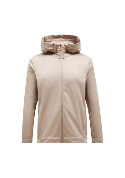 Peak Performance Rider Tech Zip Hood Erkek Bej Outdoor Polar G79554090 Bej