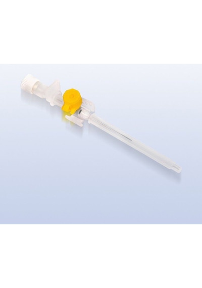GDK Intraket Iv Kanül (Branül)  24 G Sarı Intraket 100 Adet