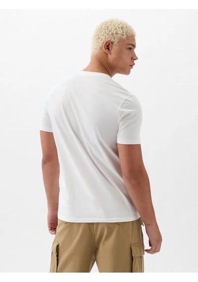Gap V-everyday Soft Crew - Solıd Beyaz