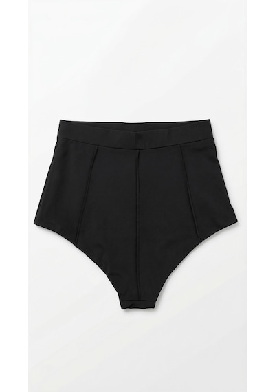 Siyah Süper Yüksek Bel Brezilya Bikini Altı