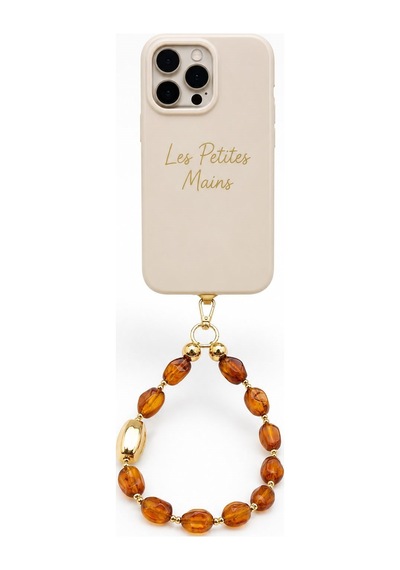 Les Petites Amber Charm Gold Detaylı Çanta & Telefon Askısı