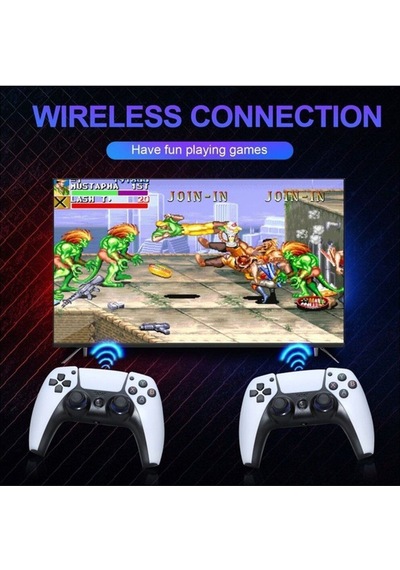 M10 Hdmı 4k Kablosuz Tv Stick 10000+oyun Android Retro Oyun Konsolu