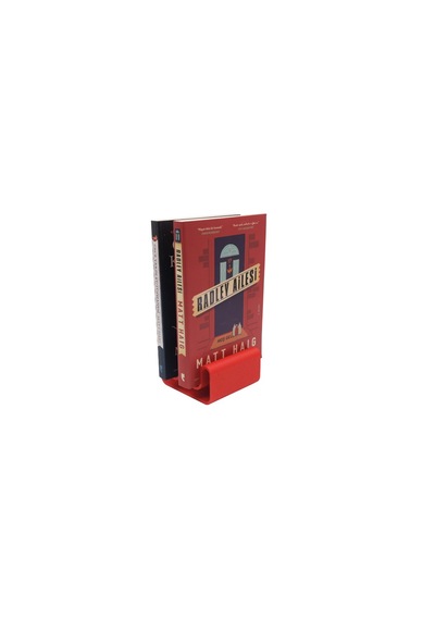 Dekoratif Kitap Standı - Kırmızı