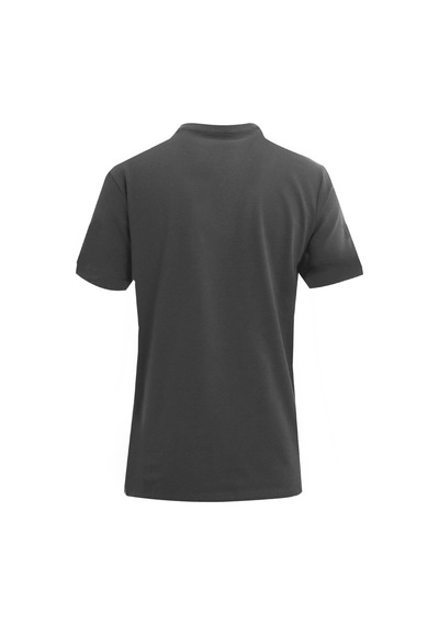 Uki Füme Comfort Fit V Yaka Basic T-shirt Füme