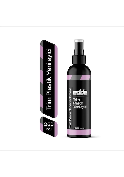Edde Araba Araç Oto Trim Plastik Aksam Yenileyici Onarıcı Krem Plastik Yenileme Kremi 250 Ml Detailing 250ml