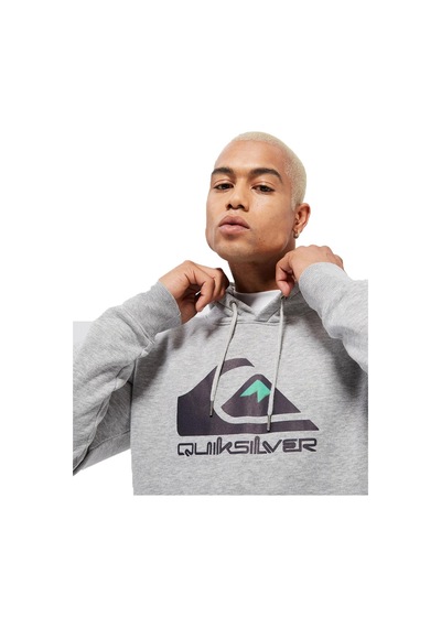 Quiksilver Big Logo Erkek Gri Sweatshirt