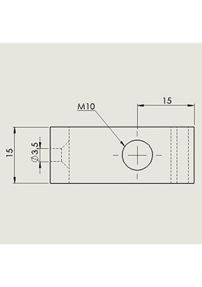 Cam Tutucu Ahşap Raf Tutucu Cam Etejeri Metal U Tipi Krom Metal Vidalı 4 Adet Belirtilmemiş