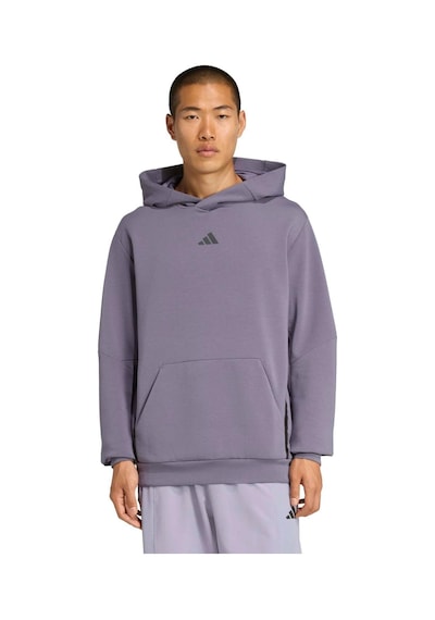 Jx0678-e Adidas D4t Hoodıe Erkek Sweatshirt Mor Jx0678-e Mor