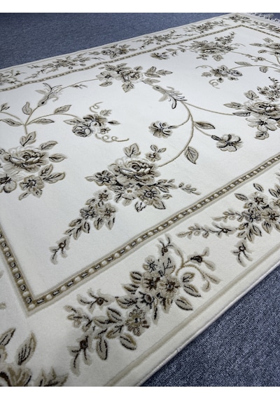 Tiffany Halı Sentez 7005 AV 150x230 Krem Kahve 4 M2 İnce Halı