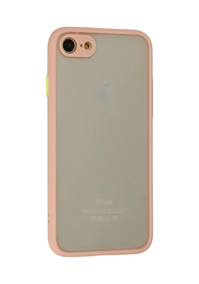 Apple iPhone Uyumlu  7 Uyumlu Kılıf Montreal Silikon Kapak - Pembe