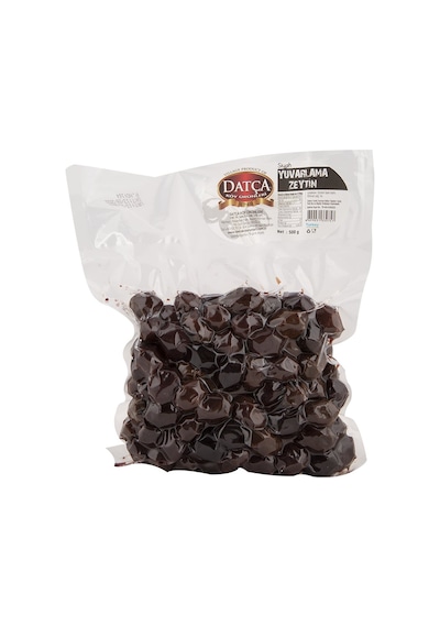 Datça Yuvarlama Siyah Zeytin Vakum Paket 500 G