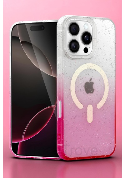Apple iPhone 16 Pro Max Uyumlu Pummel Shiny Magsafe Kapak