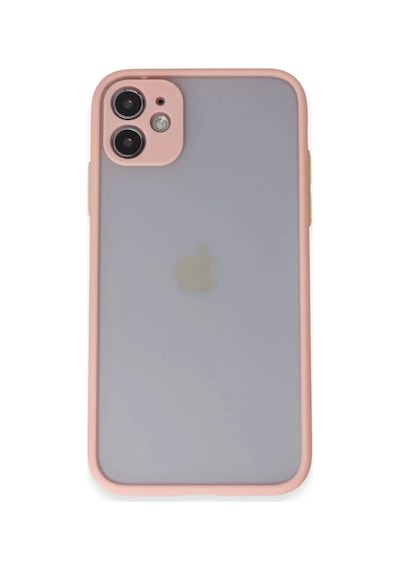 Newface Apple İphone 11 Kılıf Montreal Silikon Kapak - Pembe