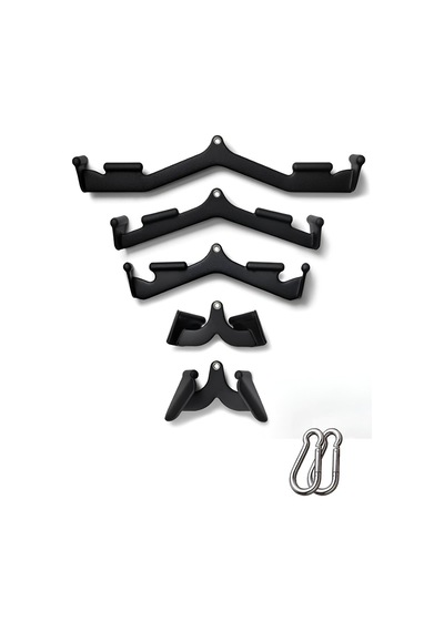 5 Li Metal Mag Aparat Seti Ve Depolama Standı - Lat Pulldown Bar - Fitness Aparat