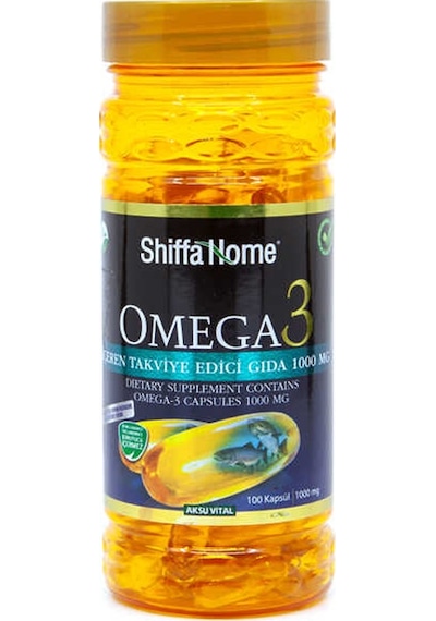 Shiffa Home Aksuvital Omega-3 Balık Yağı 100 Softgel Shiffa Home Aksuvital Omega-3 Balık Yağı 100 Softgel