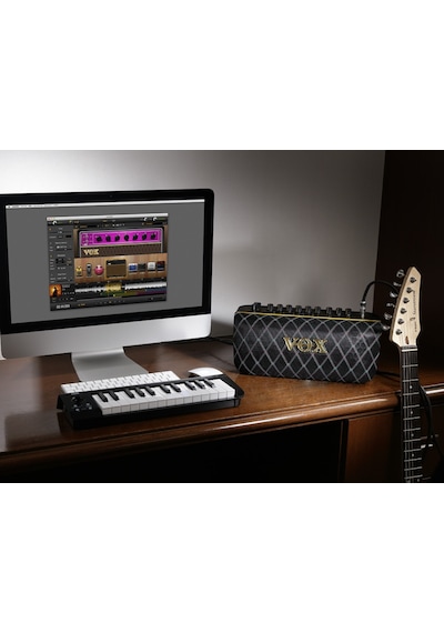 Vox Adio Air Gt 50W Bluetooth Modeling Guitar Combo Amplifier Blu