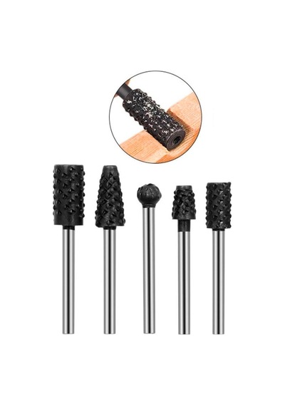 Mini Gravür Makinası İçin Ahşap Oyma Törpüleme Delme Eğe Freze Uç N11.891