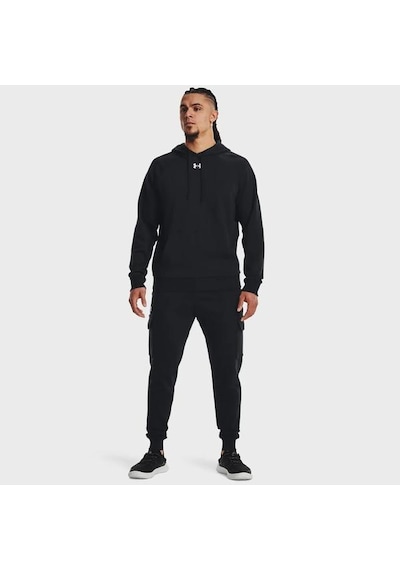 Under Armour Rival Fleece Cargo Jogger Erkek Siyah Polo Yaka Tişört