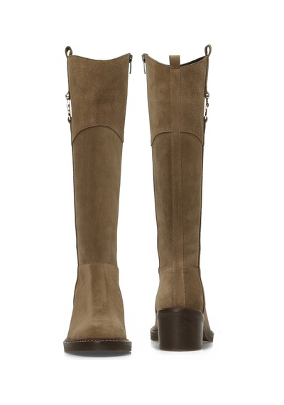 Nine West Nuıt 4pr Taba Kadın Topuklu Çizme 000000000101922763 Taba