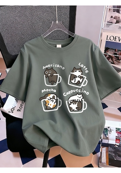 Noıssey Urban Pop Graphic Kadın Tişört Koleksiyonukod 5128 Füme