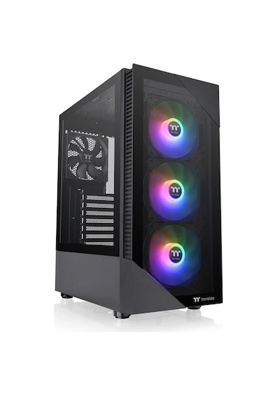 Thermaltake VIEW 200 TG CA-3X3-65M1WE-00 650W 80 + Mid Tower Oyuncu Bilgisayar Kasasıı Siyah