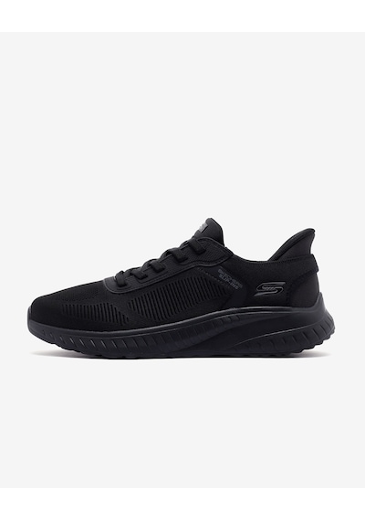 Skechers Bobs Squad Chaos Solıd Step Erkek Siyah Spor Ayakkabı 118312 Bbk Siyah