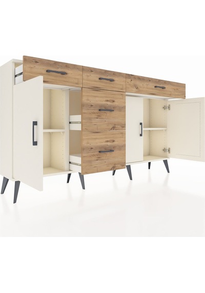 Arges Konsol 2 Raflı 5 Çekmeceli 3 Kapaklı 176x30x99 Aytaşı-aytaşı/çam Aytası/atlas Çam - Aytası Arges Konsol 2 Raflı 5 Çekmeceli 3 Kapaklı 176x30x99 Aytaşı-aytaşı/çam Aytası/atlas Çam - Aytası