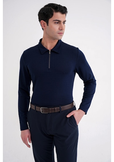 Efor Ts 919 T-shırt Comfort Lacivert Lacivert