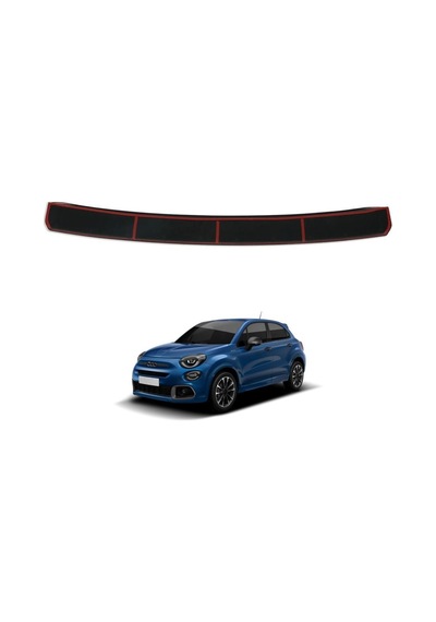 Fiat 500 X Sport Ferrous Arka Tampon Üstü Koruyucu 2016 Ve Üstü