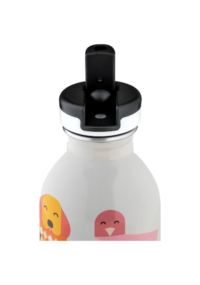 Kids Bottle Best Friends Pipetli Paslanmaz Çelik Çocuk Su Matarası 250 Ml Renkli