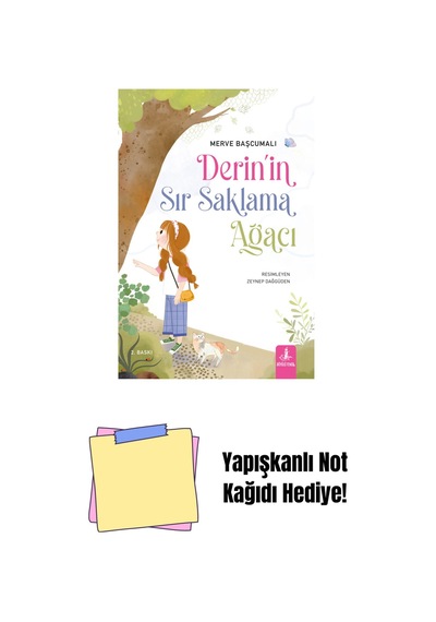 Derin İn Sır Saklama Ağacı + Yapışkanlı Not Kağıdı