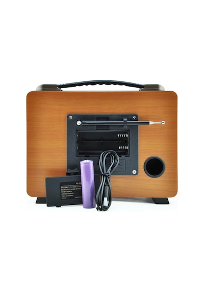 Bayındır Elektronik M-2027BT  Bluetooth Hoparlör Nostaljik Portatif Radyo