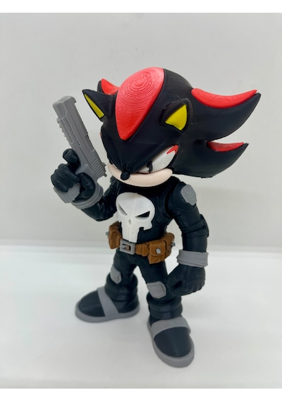 Shadow Punisher Sonic 3d Figürü