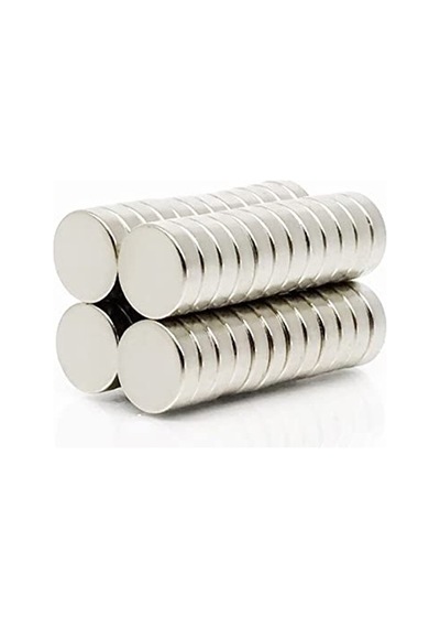 10x3 Mm Yuvarlak Güçlü Neodyum Mıknatıs, 25 Adet