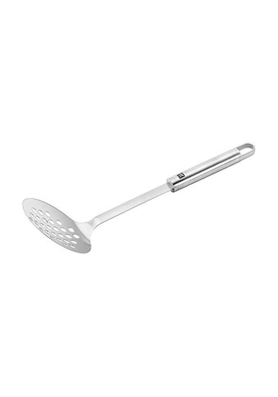 Pro Kevgir Yuvarlak Delikli, 33 Cm, Metalik Gri, 18/10 Paslanmaz Çelik Diğer